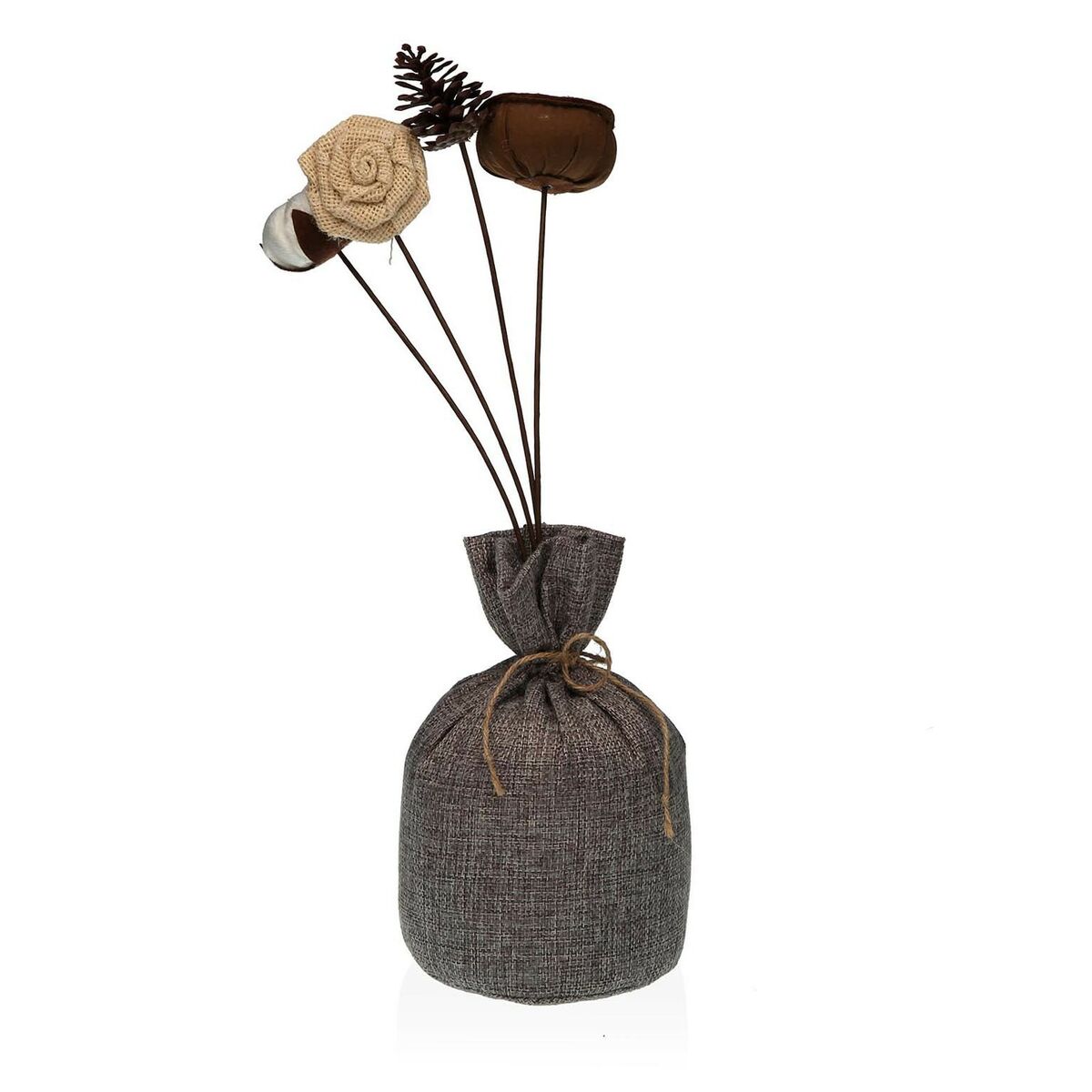Durų stotelė Versa Krūva 31 x 10 x 34 cm Tekstilė